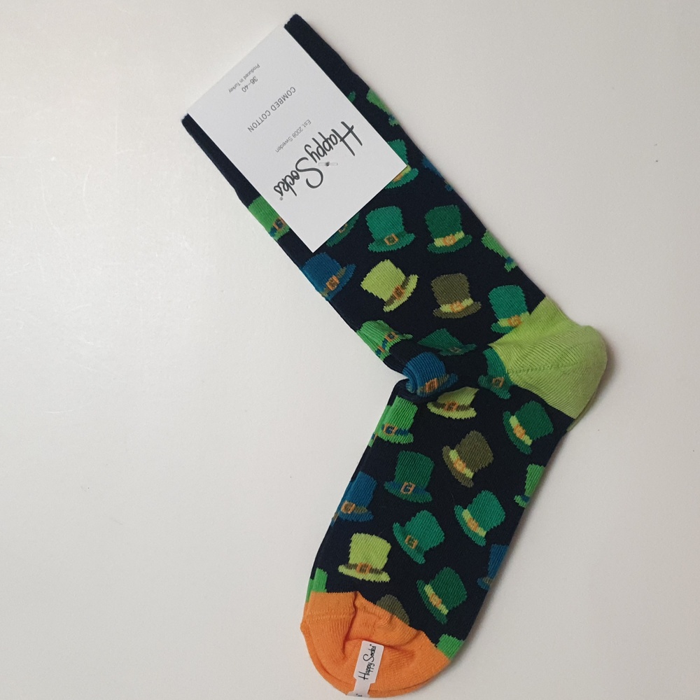 Happy Socks Women Socks EU 36-40, US 5.5 - 9.5 Brand New Combed Cotton #42